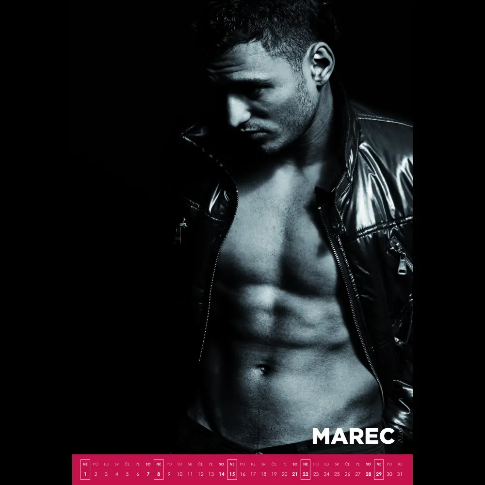 Koledar Moški Barvni 2026