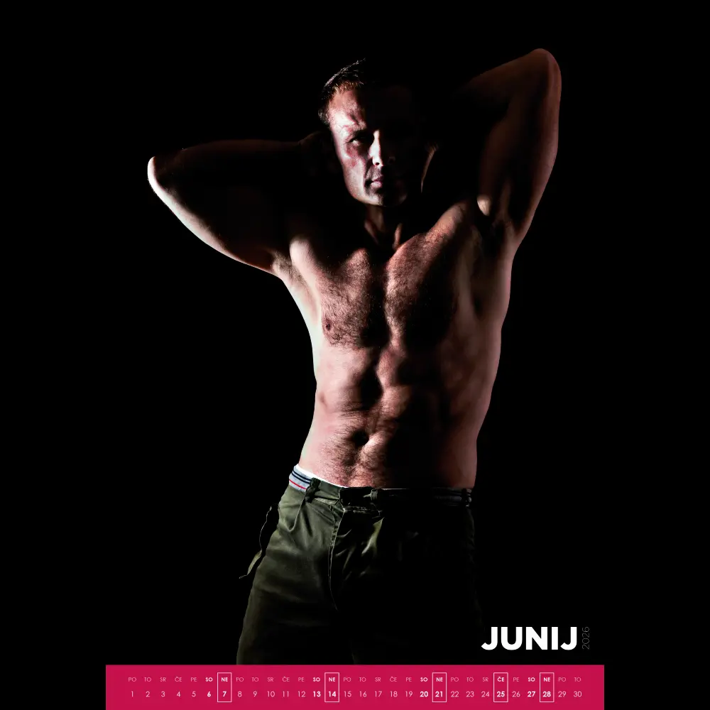 Koledar Moški Barvni 2026