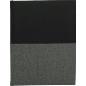 Poslovnik Duo črno/siv