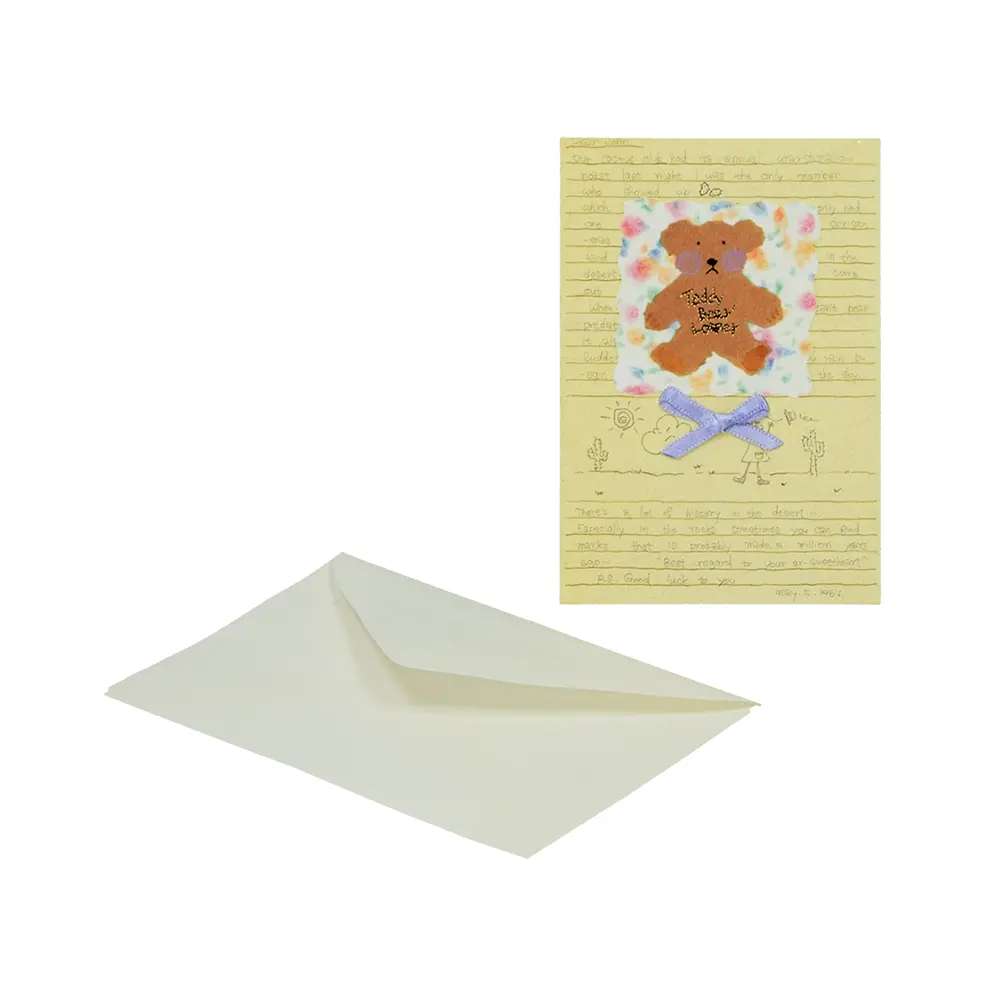 Voščilnica s kuverto