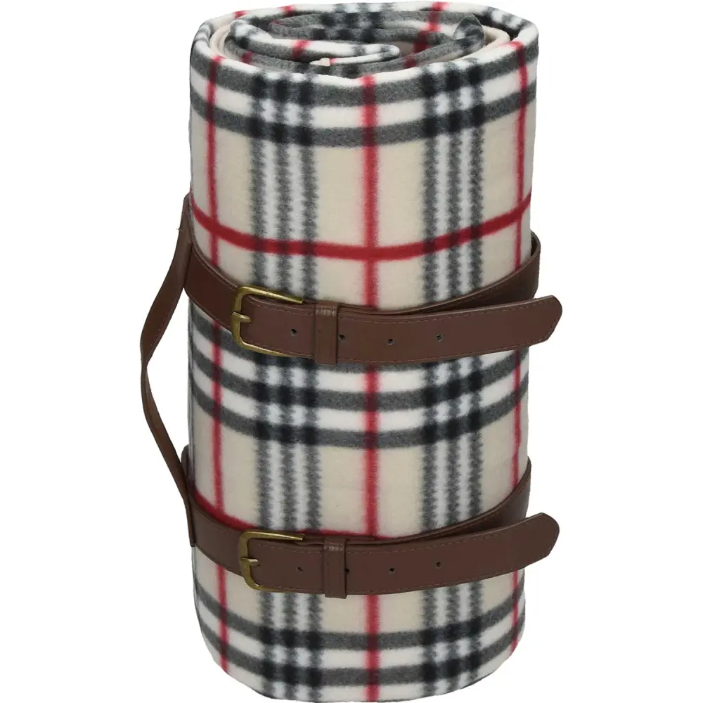 Piknik odeja iz flisa ALU podloga BERRY