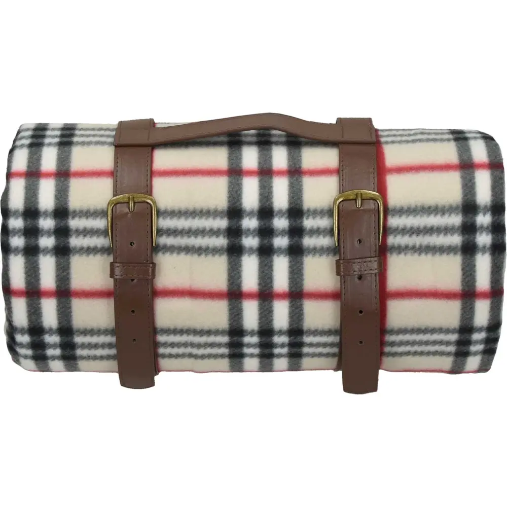 Piknik odeja iz flisa ALU podloga BERRY