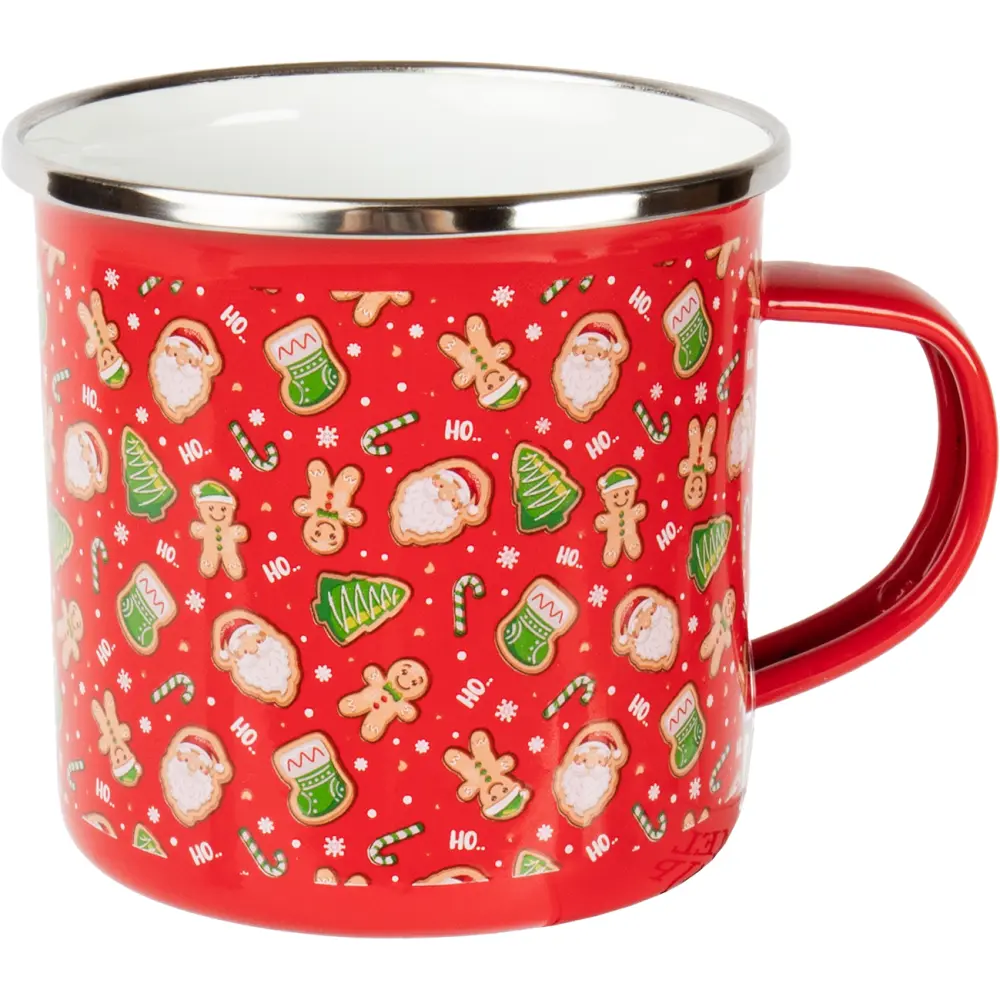 Emajlirana skodelica Retro 350 ml