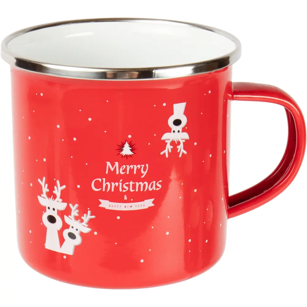 Emajlirana skodelica Retro 350 ml