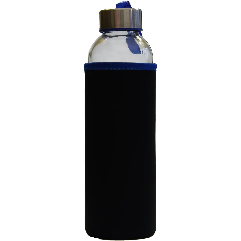 Steklenička STREAM 500ml črna/modra