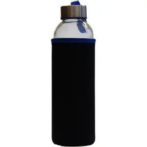 Steklenička STREAM 500ml črna/modra