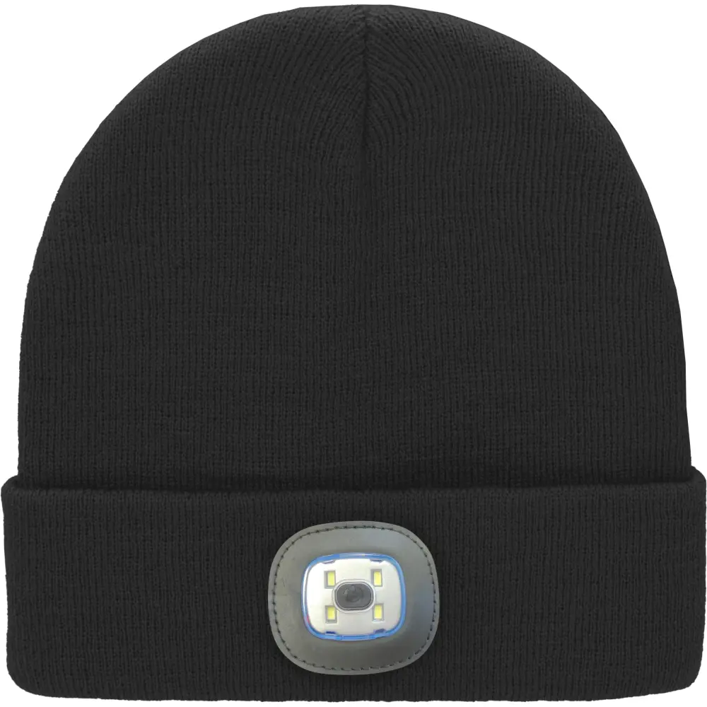 Pletena kapa Wind Light z lučko