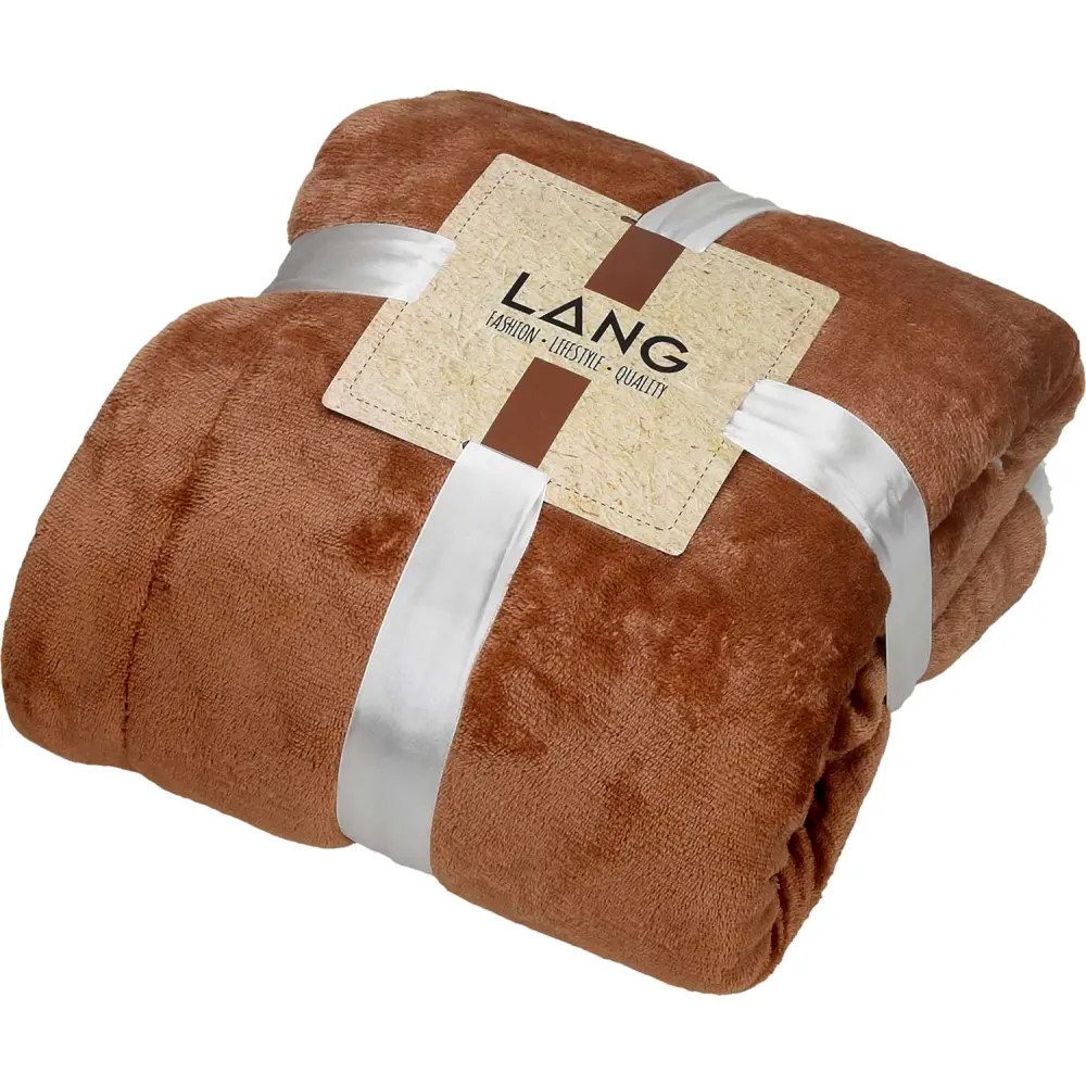 Odeja Sherpa 130X180CM rjava 400G