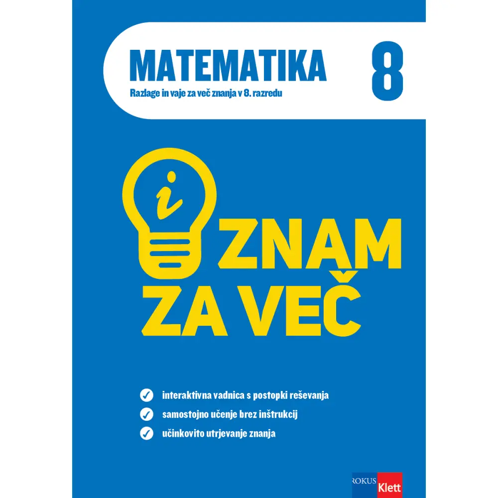 iZnam za več - Matematika 8