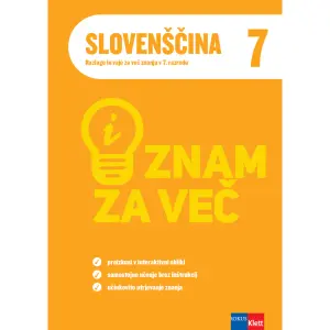 iZnam za več - Slovenščina 7