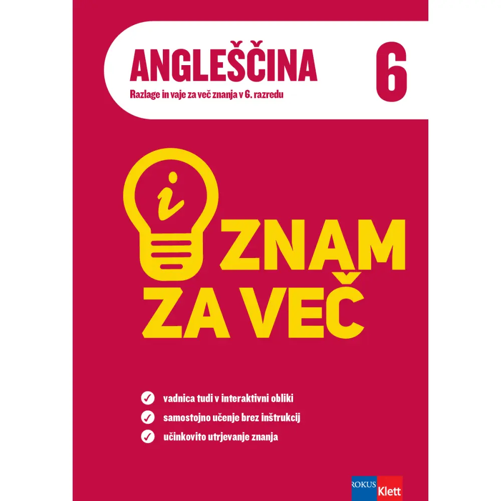 iZnam za več - Angleščina 6
