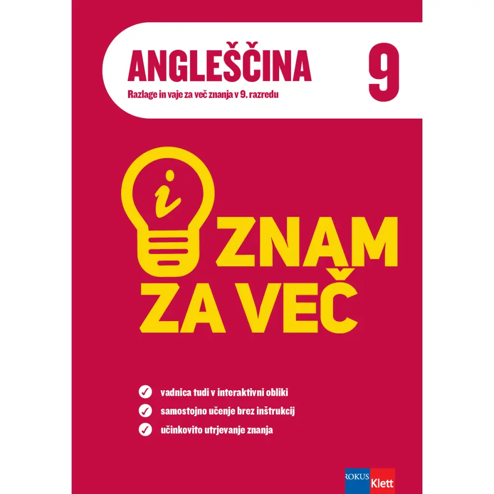 iZnam za več - Angleščina 9