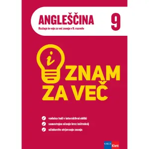 iZnam za več - Angleščina 9