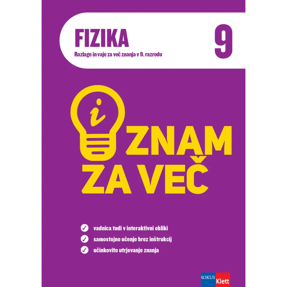iZnam za več - Fizika 9