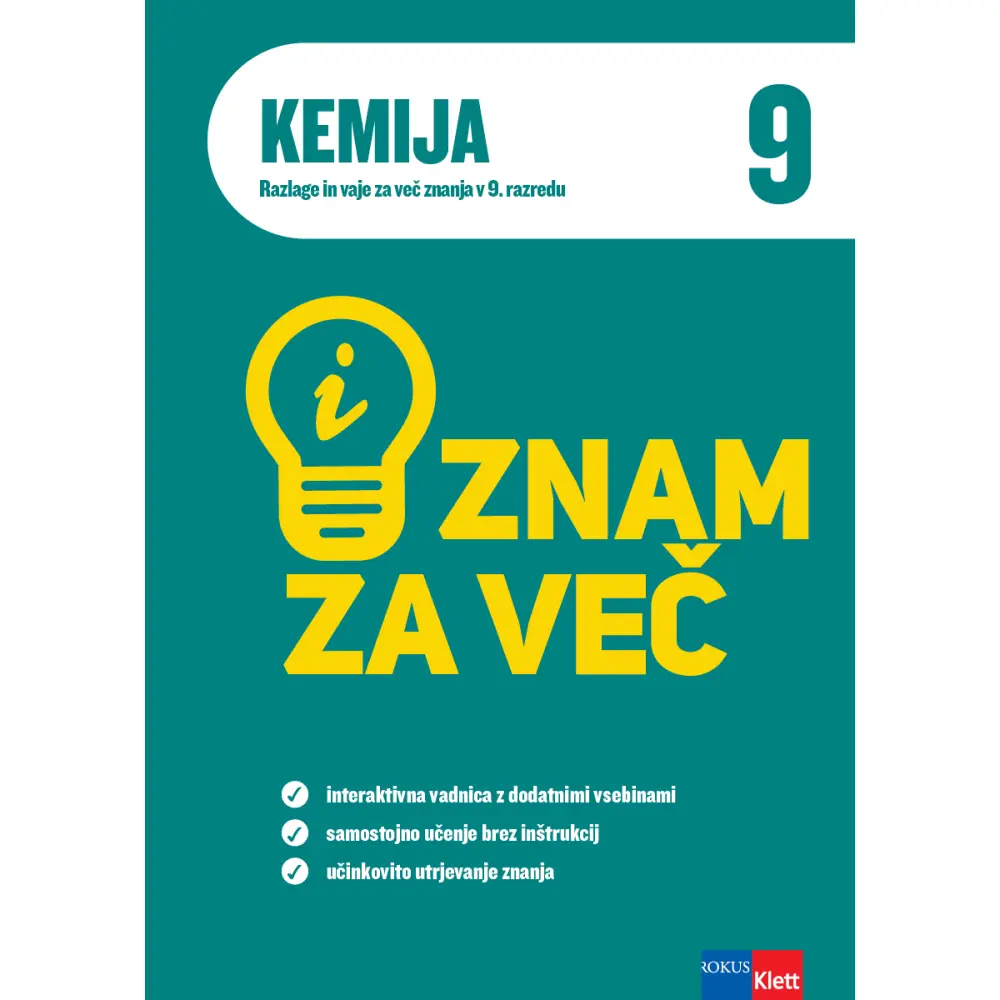iZnam za več - Kemija 9