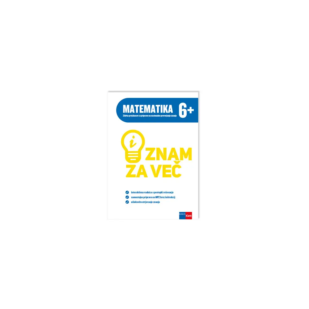 iZnam za več. Matematika 6+ (NPZ)