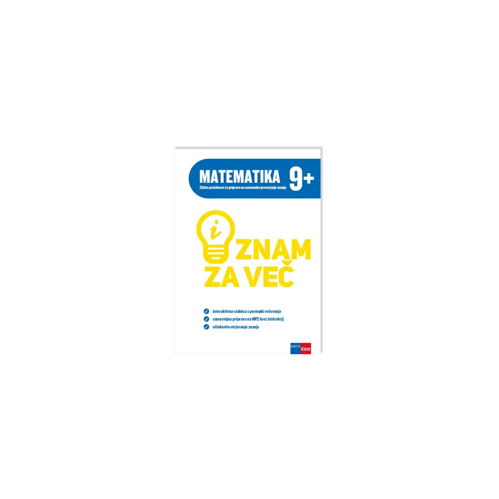 iZnam za več. Matematika 9+ (NPZ)
