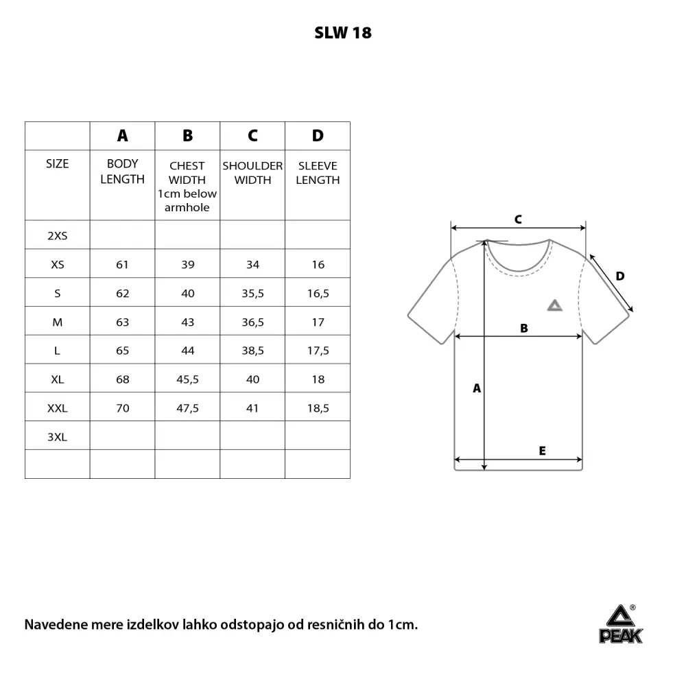 Ženska polo majica Peak SLW-18