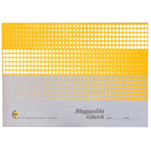 Obrazec Blagajniški izdatek A5, 6620
