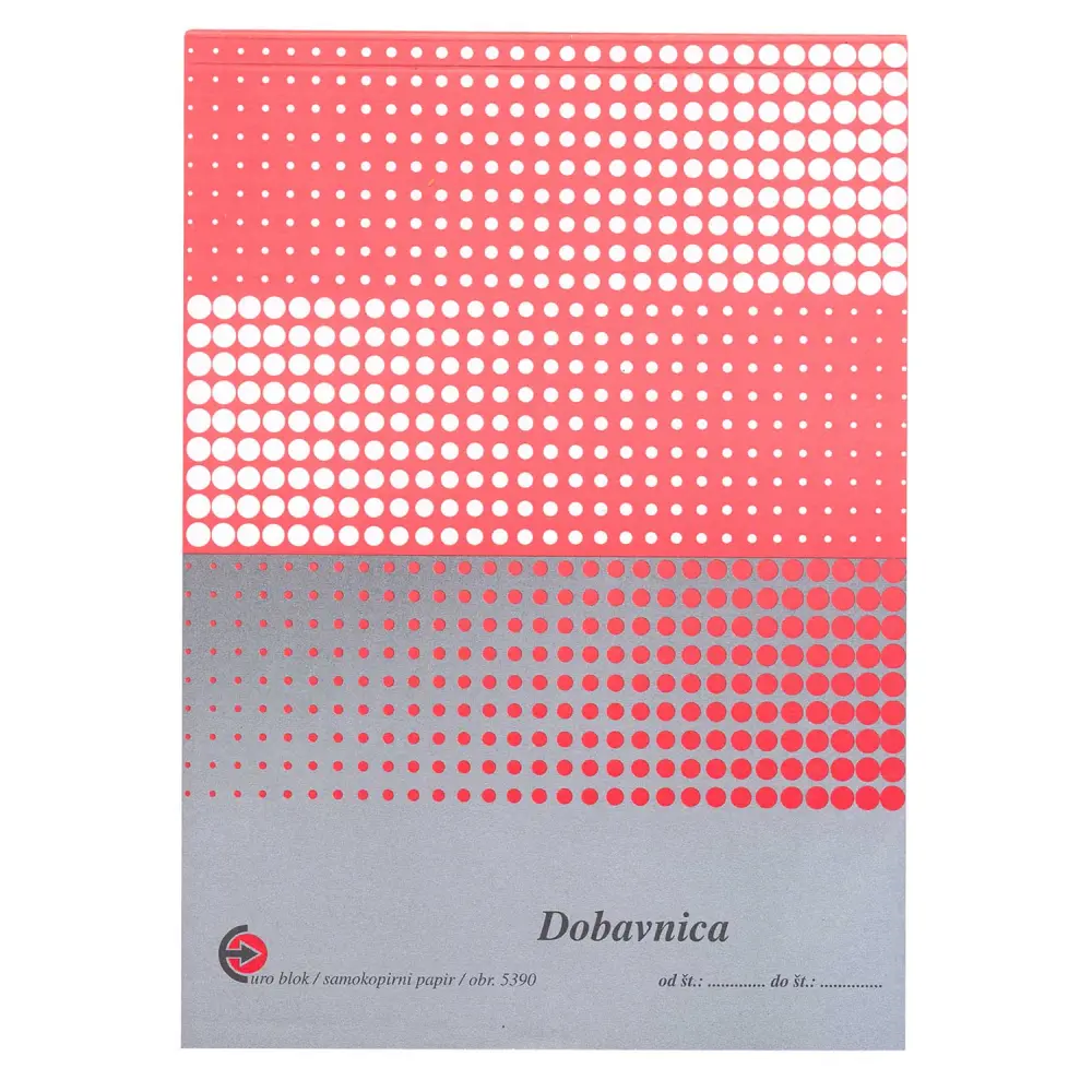 Obrazec Dobavnica 5390, A5