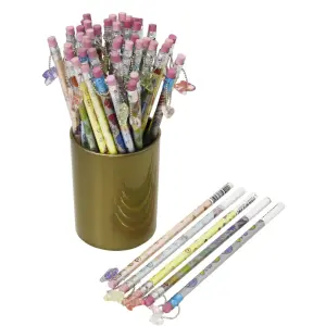 Svinčnik z radirko in obeskom